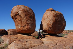 Devil Marble auf dem Weg ins nächste Outback